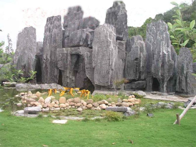 选择长沙假山可以从哪些方面入手